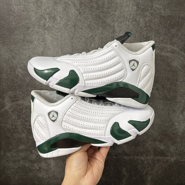 Jordan 14 White Forest Green 311832-131