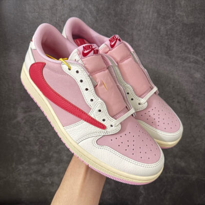 Jordan 1 Low Travis Scott Tropical Pink IQ7604-101