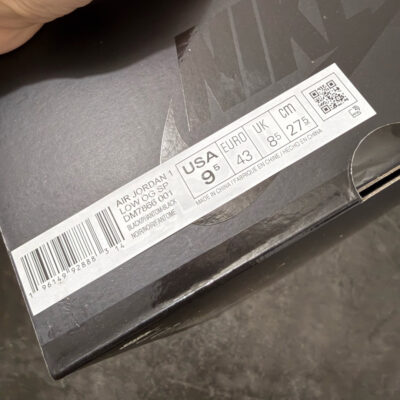 Jordan 1 Low Travis Scott Black Phantom DM7866-001