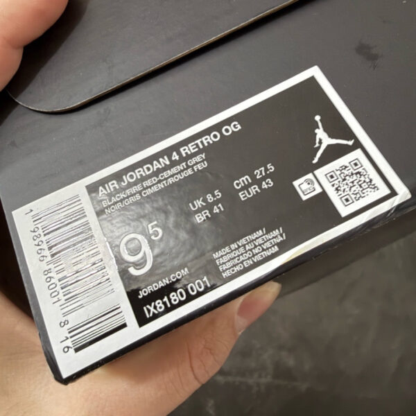 Jordan 4 Bred 308497-060