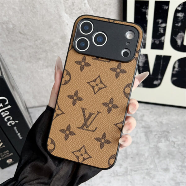 Luxury LV Phone Case For iPhone 12-18 Pro & Pro Max