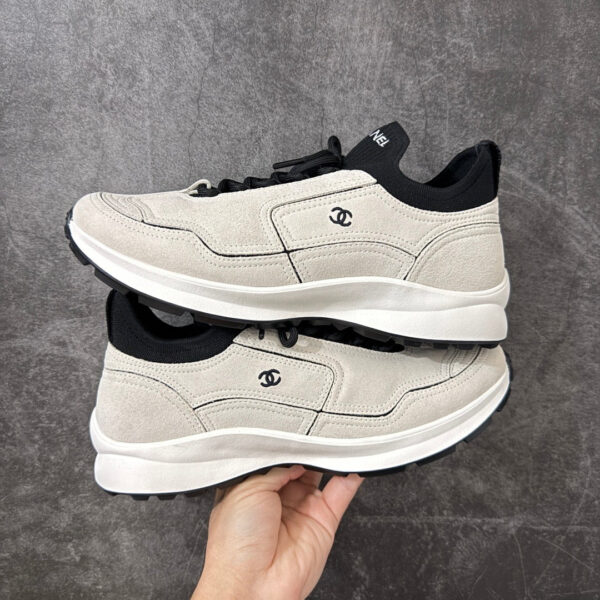 IMG_9451_19512eef-a67b-400a-81a3-c019873d3b56 Chanel Trainer Sneaker in Calfskin & Mixed Fibers G47415