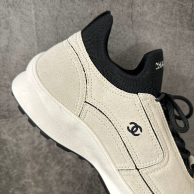 Chanel Trainer Sneaker in Calfskin & Mixed Fibers G47415
