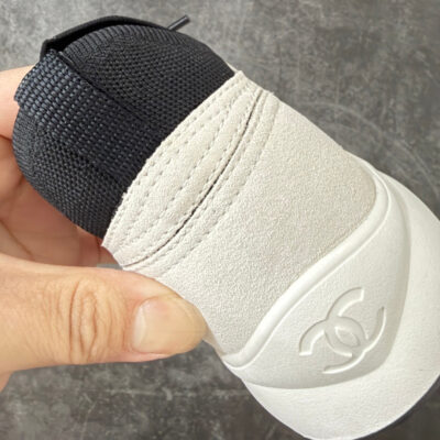Chanel Trainer Sneaker in Calfskin & Mixed Fibers G47415