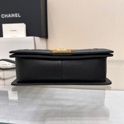 BOY BAG MEDIUM 25 BLACK HARDWARE