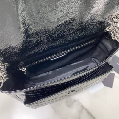 Image_20240811135604_502383e8-42ff-4359-a853-c759468f4443 MEDIUM NIKI 28 IN BLACK CALFSKIN CHAIN BAG High-end