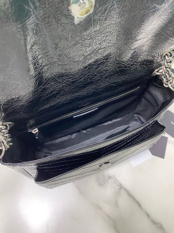 Image_20240811135604_502383e8-42ff-4359-a853-c759468f4443 MEDIUM NIKI 28 IN BLACK CALFSKIN CHAIN BAG High-end
