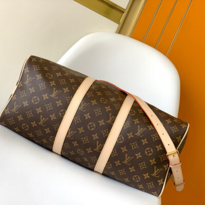 LV KEEPALL 45 BANDOULIERE MONOGRAM CANVAS