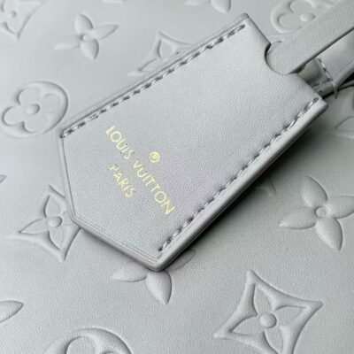 SPEEDY BANDOULIERE 30 IN GREY EMBOSSED CALFSKIN