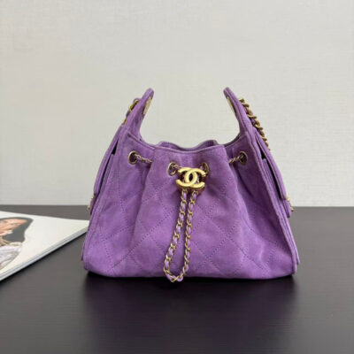 Image_20260506144835_691_8_6015d9ea-3611-4007-9e08-14faf40eb8ea CHANEL 26S HOBO BAG 22 IN PURPLE CALFSKIN