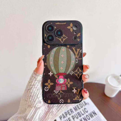 LV with Character Collaboration Phone Case for iPhone 14-18 Pro & Pro Max