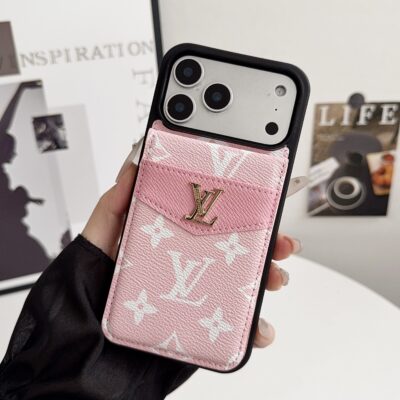 Louis Vuitton Card Holder Case For iPhone 12-18 Pro & Pro Max