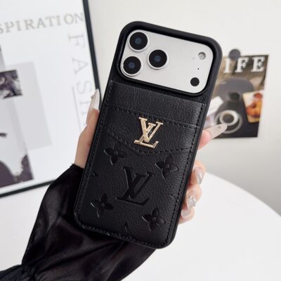 Louis Vuitton Card Holder Case For iPhone 12-18 Pro & Pro Max