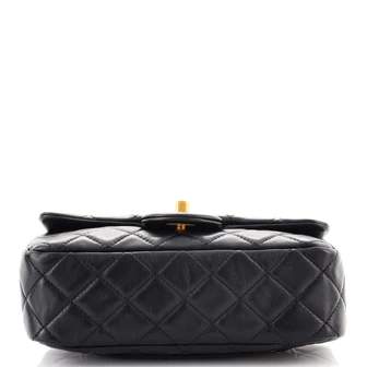 Chanel Pearl Crush Flap Bag Quilted Lambskin Mini