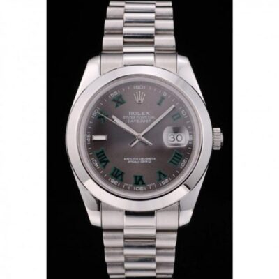 Rolex Datejust 42000 银色 表盘 男士腕表
