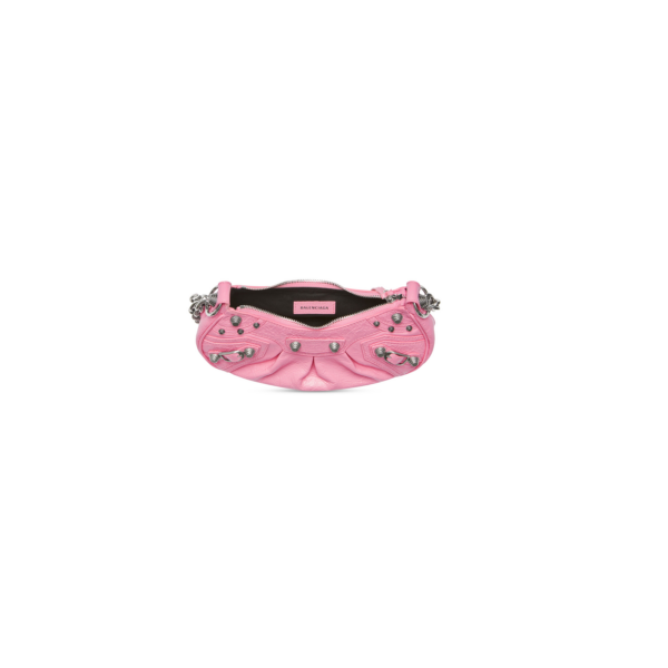 a06d27f426d5cb6f401440682fa88ded WOMEN'S LE CAGOLE XS SHOULDER BAG WITH CHAIN IN PINK