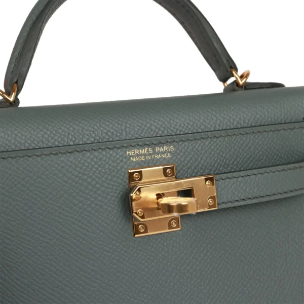 a081053473fc271ffd43815014ef236c Hermès Kelly Sellier 20 Vert Amande Epsom Gold Hardware