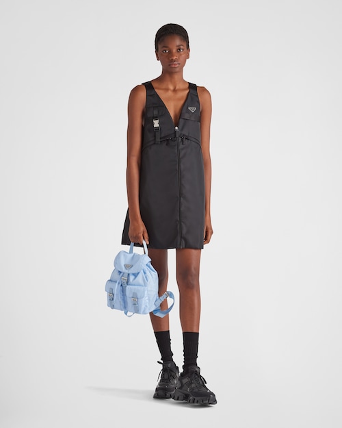 Prada Re-Nylon 浅蓝色 小号双肩包