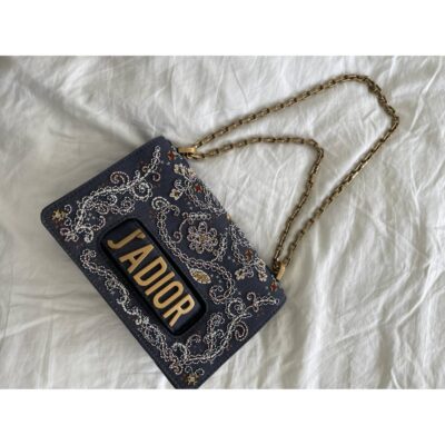 Dior J'adior Leather Handbag