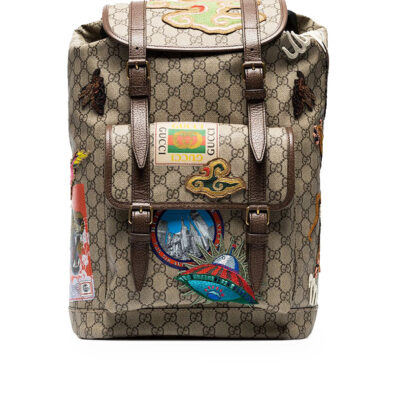حقيبة ظهر غوتشي Courrier ناعمة GG Supreme