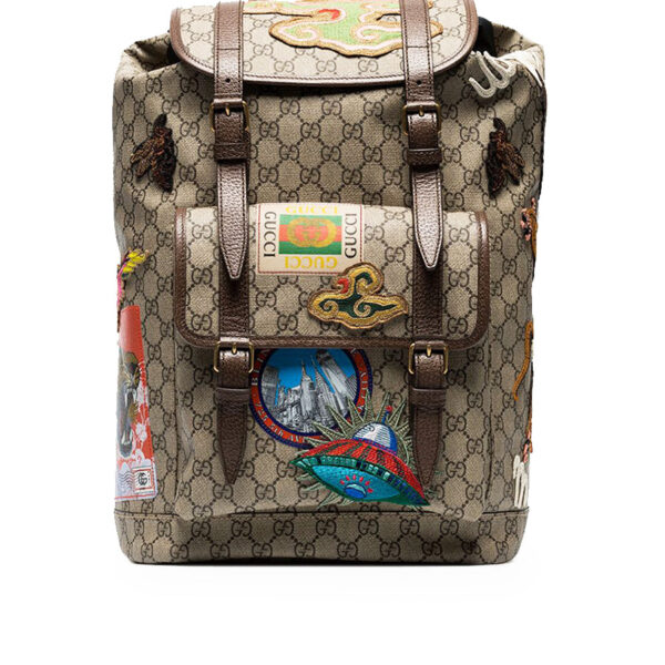 Gucci Courrier Soft GG Supreme Backpack