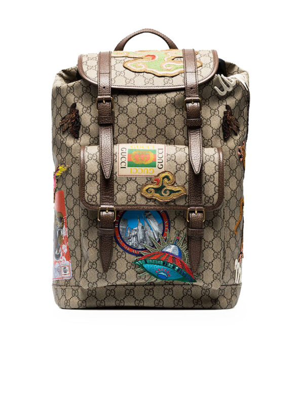 حقيبة ظهر غوتشي Courrier ناعمة GG Supreme