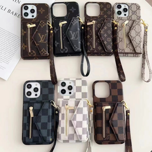 NEW IPHONE LEATHER WALLET PHONE CASE theroxymob