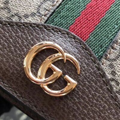 Gucci Ophidia GG small shoulder bag 601044 Dark Coffee