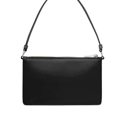 حقيبة صغيرة Prada Brushed جلد