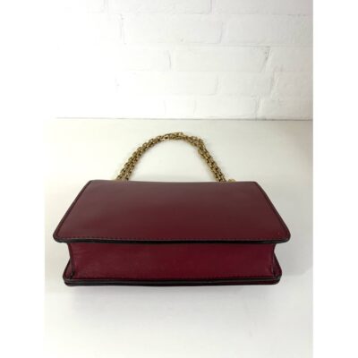 حقيبة يد Dior J'adior Mongolian Lamb Burgundy بلون Mongolian Lamb