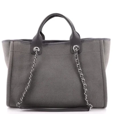 Chanel Deauville Tote Canvas Medium