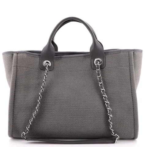 Chanel Deauville Tote Canvas Medium