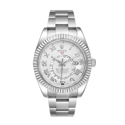 Rolex Sky-dweller 326939-72419 41MM 银色 表盘 银色调 表壳 腕表