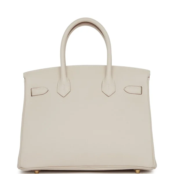 Hermès Birkin 30 Craie Togo Gold Hardware