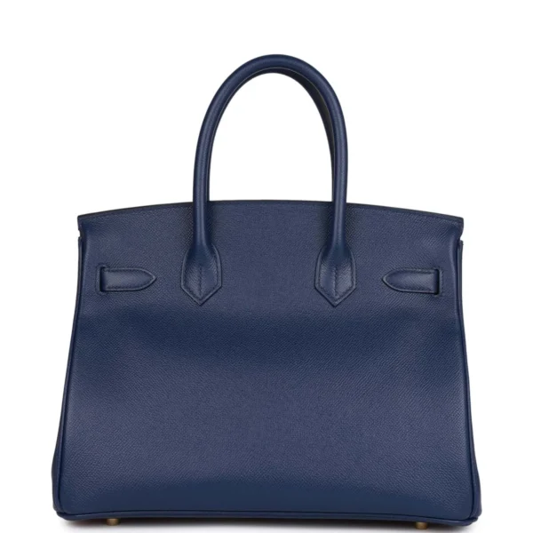 a4ddedd833b18450c6e384728d169c5a Hermès Birkin 30 Bleu Saphir Epsom Gold Hardware