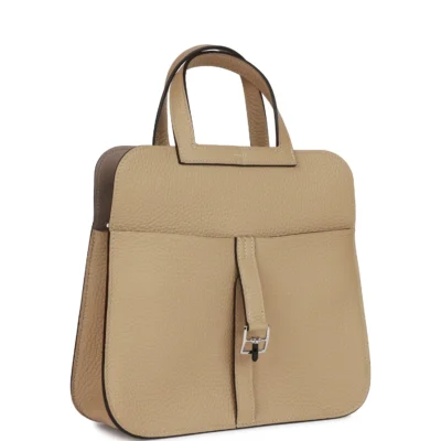 Hermès Halzan 25 Trench Clemence Verso Palladium Hardware