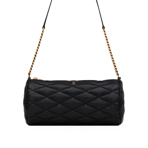 YSL Sade Small Tube Bag In Quilted Lambskin