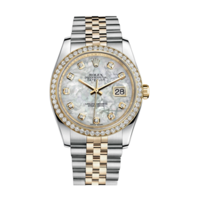 a6bb60426d31da448645e7e0cc6f4c85 Rolex Datejust 116243MDJ 36MM Mother of Pearl Silver-tone Case
