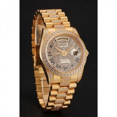 Rolex Daydate 1453956 Gold Dail Men Watch