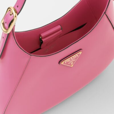 Prada Leather shoulder bag - Begonia