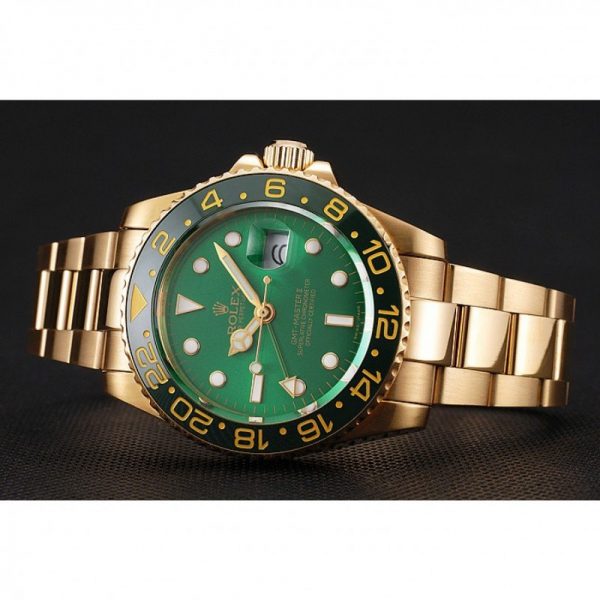 a7bc33a8c2e5c23abb10cbb40223cf50 ساعة رجالية رولكس GMT Master II 1453750 مينا باللون الأخضر