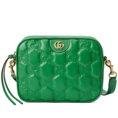 a941e09166f14e3be87717e7274d4435 Gucci GG Matelasse Leather Shoulder Bag 702234