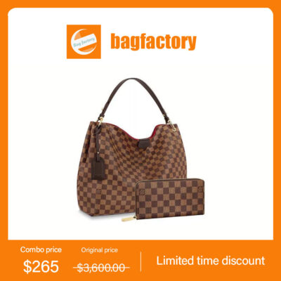 Louis Vuitton Graceful MM Ref N44045 N41661 2-teiliges Set