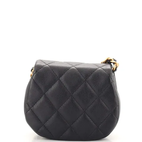Chanel Coco Mail Clutch with Chain Quilted Calfskin Mini