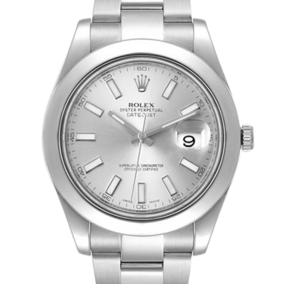 Rolex Datejust 116300SSO 41MM Silver Dial Silver-tone Case