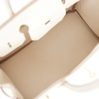 Hermès Birkin 30 Craie Togo Gold Hardware