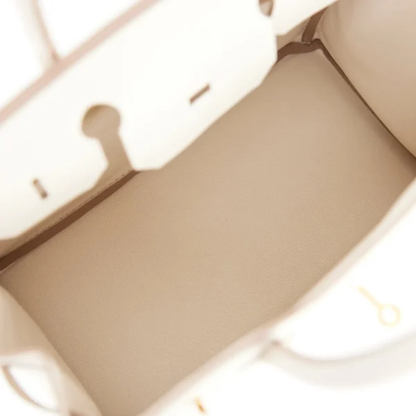 Hermès Birkin 30 Craie Togo Gold Hardware