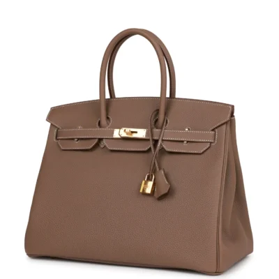 abef120f2b086a66a88694cceba5372f Hermès Birkin 35 Etoupe Togo Gold Hardware