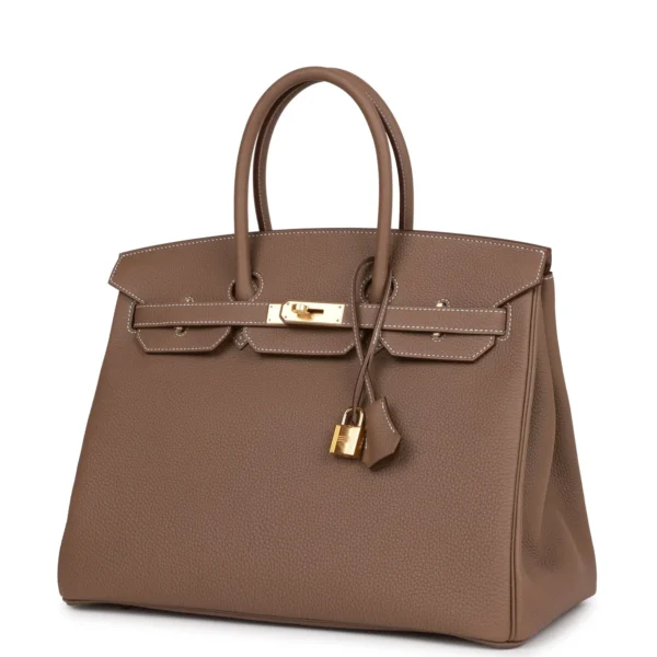 abef120f2b086a66a88694cceba5372f Hermès Birkin 35 Etoupe Togo Gold Hardware