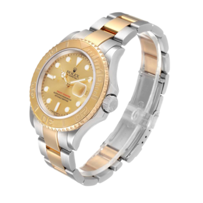 Rolex Yacht-master 16623CSO 40MM Champagne Dial Silver-tone Case
